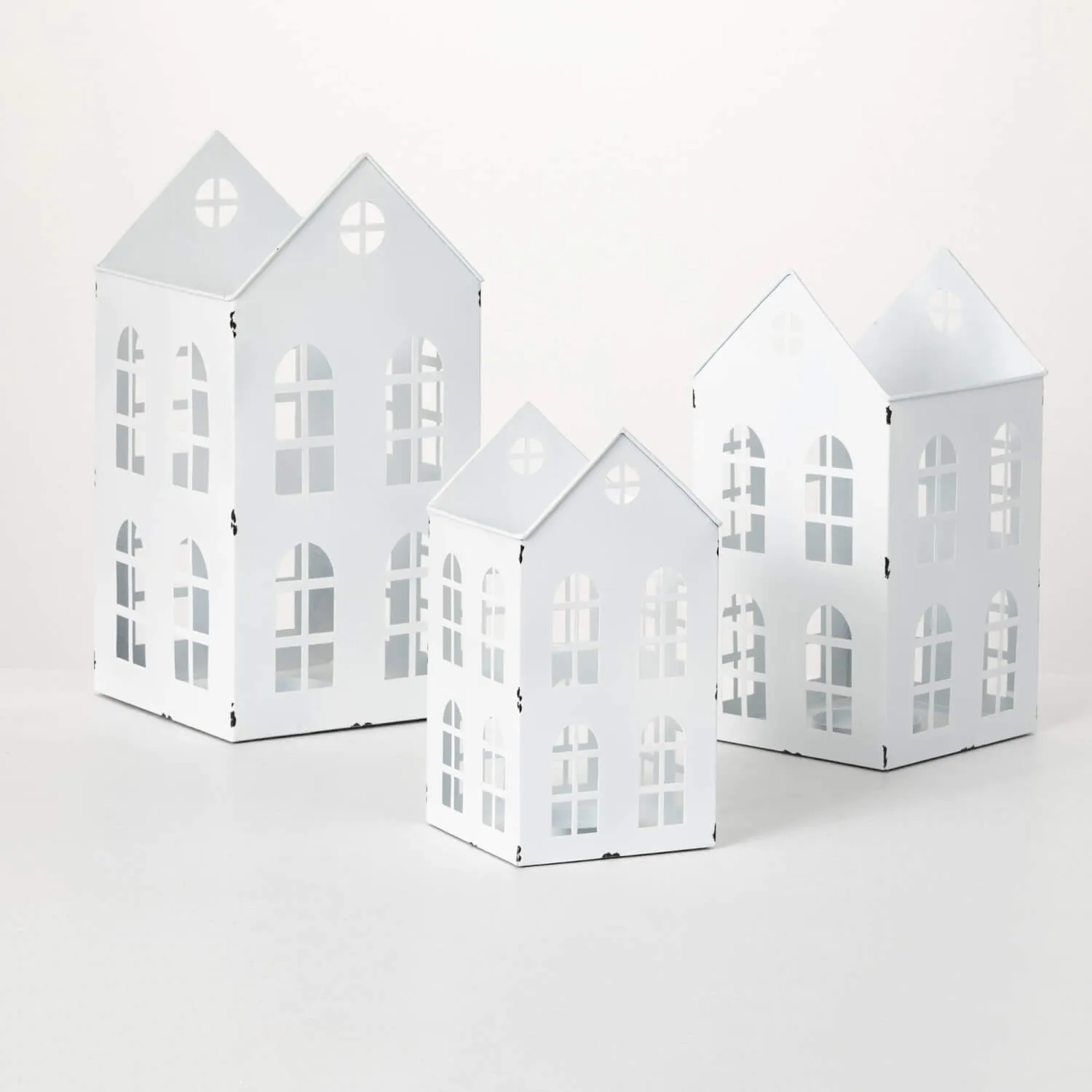 House-Shaped Tealight Holders