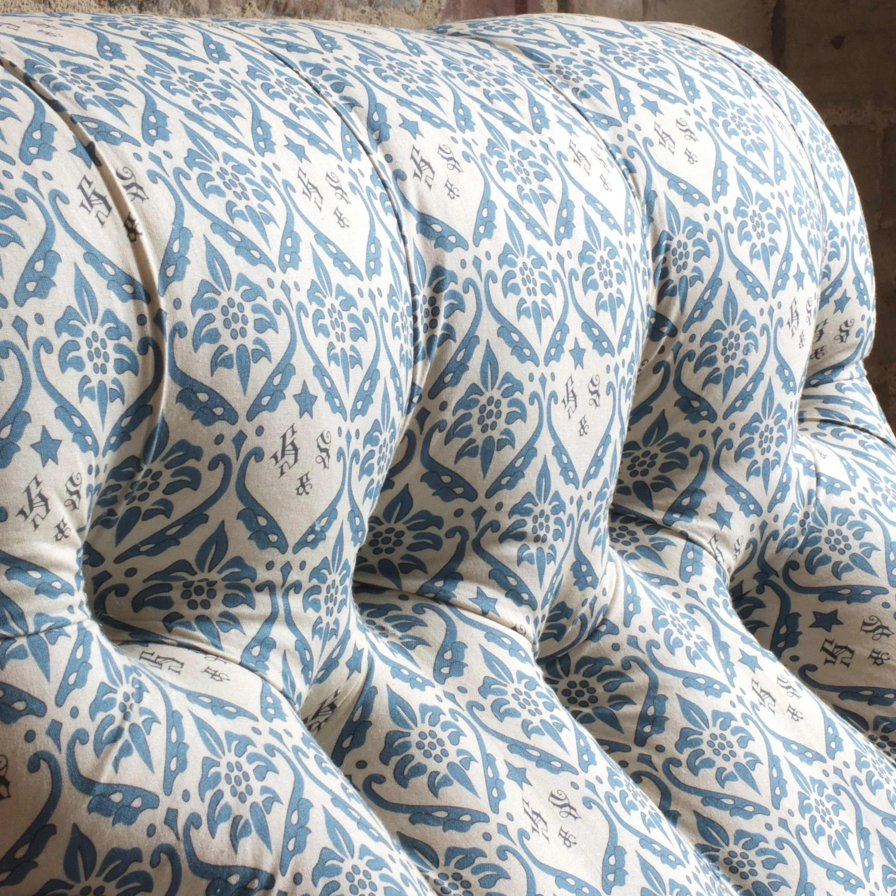 Howard and son's open arm chair c1880