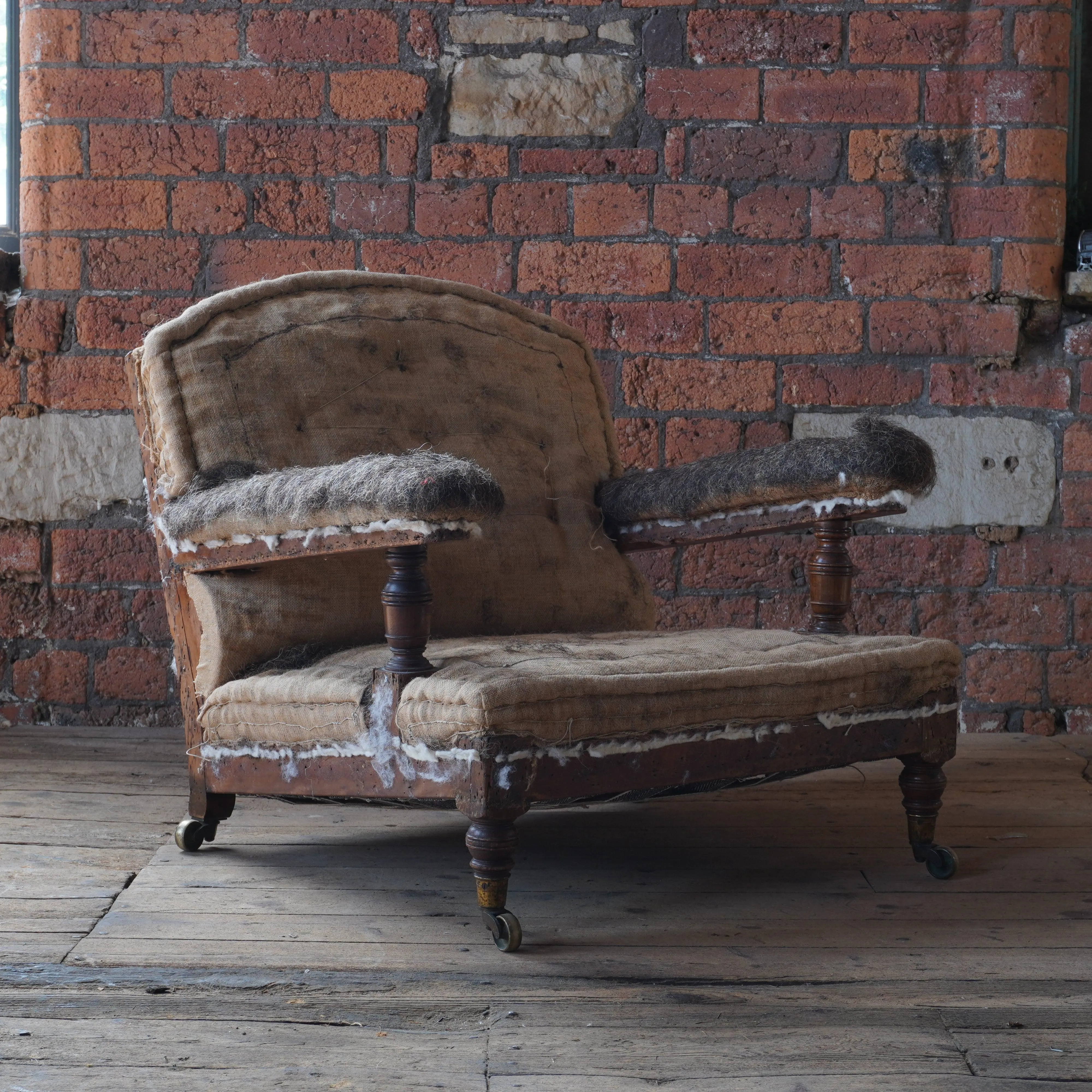 Howard and Sons Open Armchair