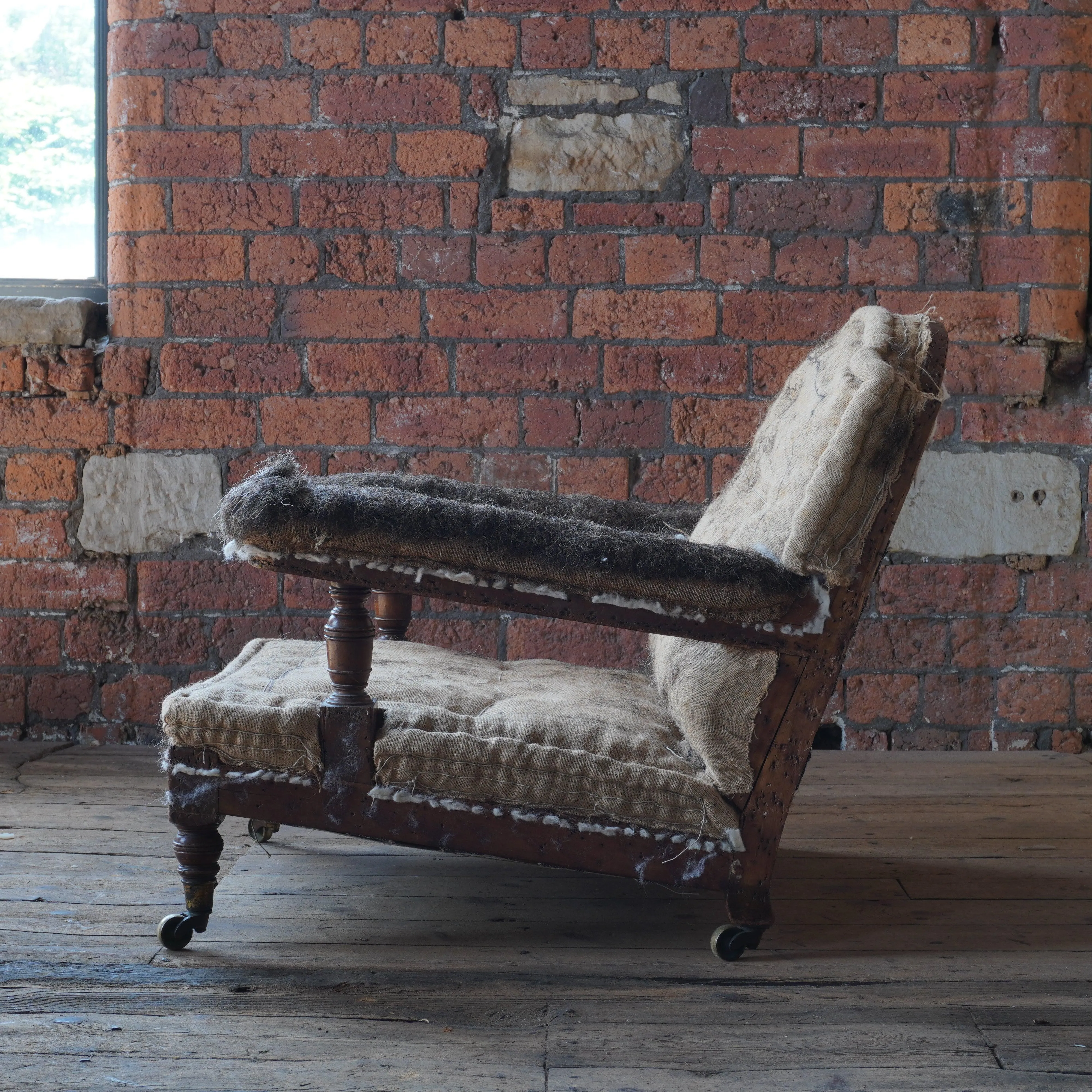 Howard and Sons Open Armchair
