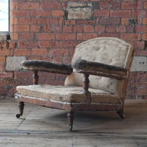 Howard and Sons Open Armchair