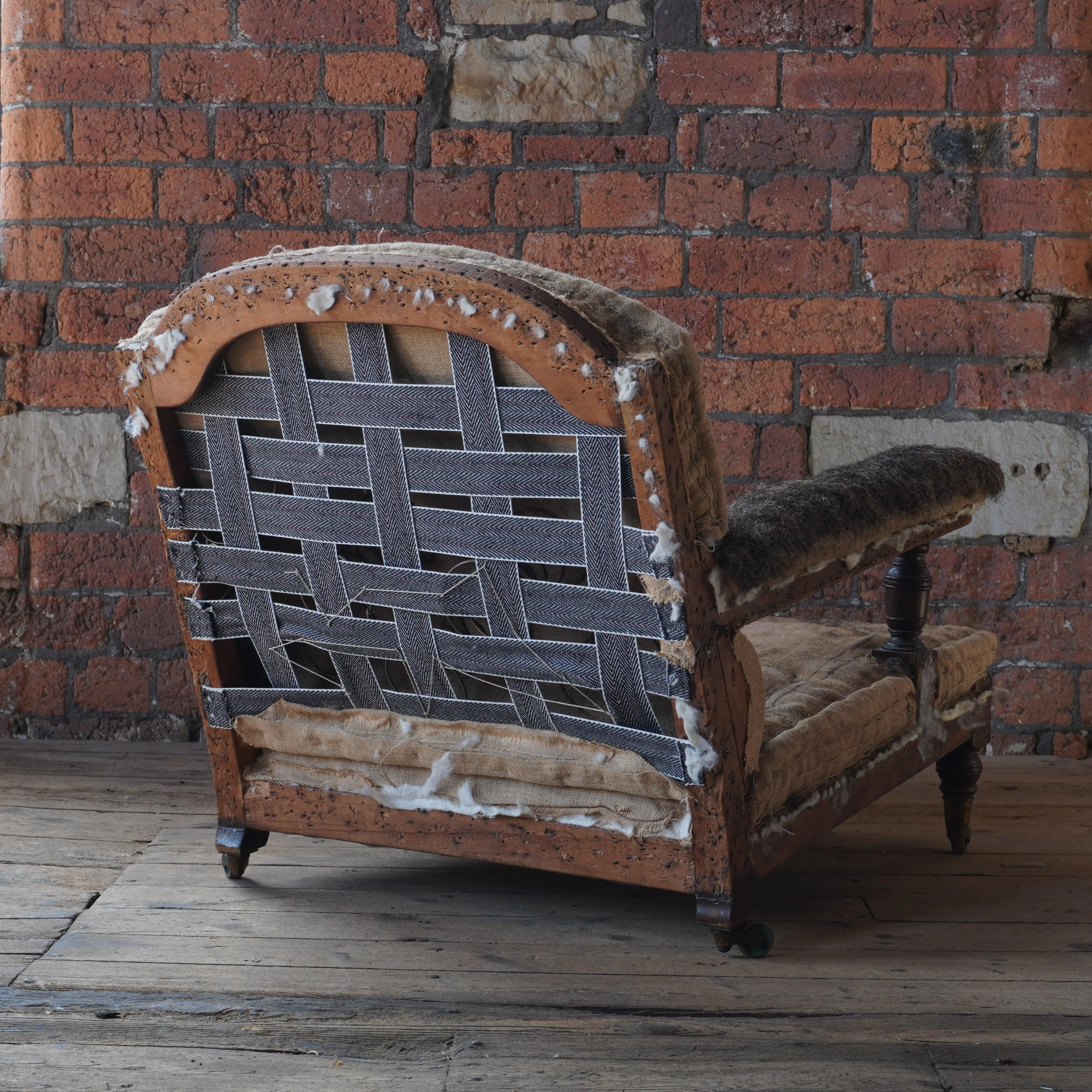 Howard and Sons Open Armchair