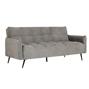 Huck 3 Seater Sofa Bed Grey