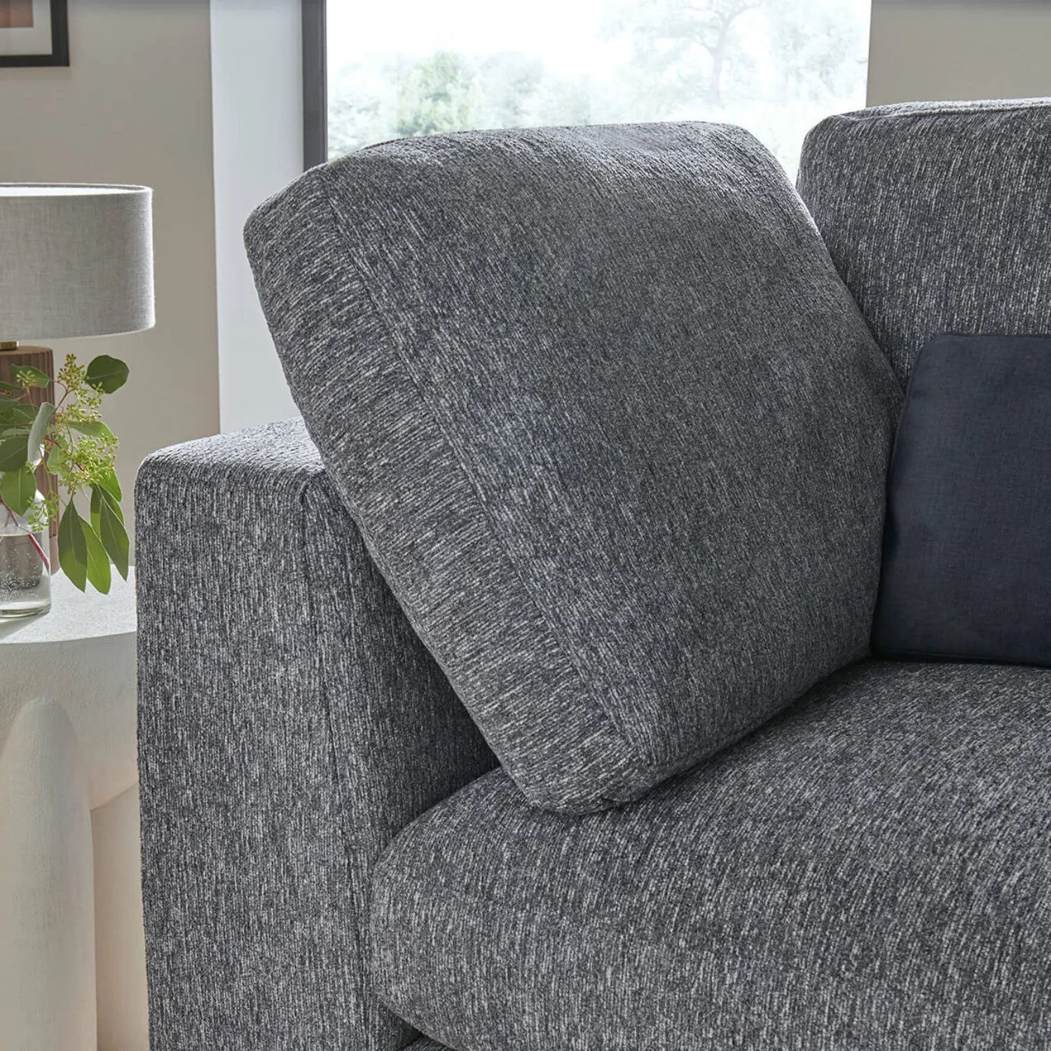 Humphrey Corner Arm Sectional Blue