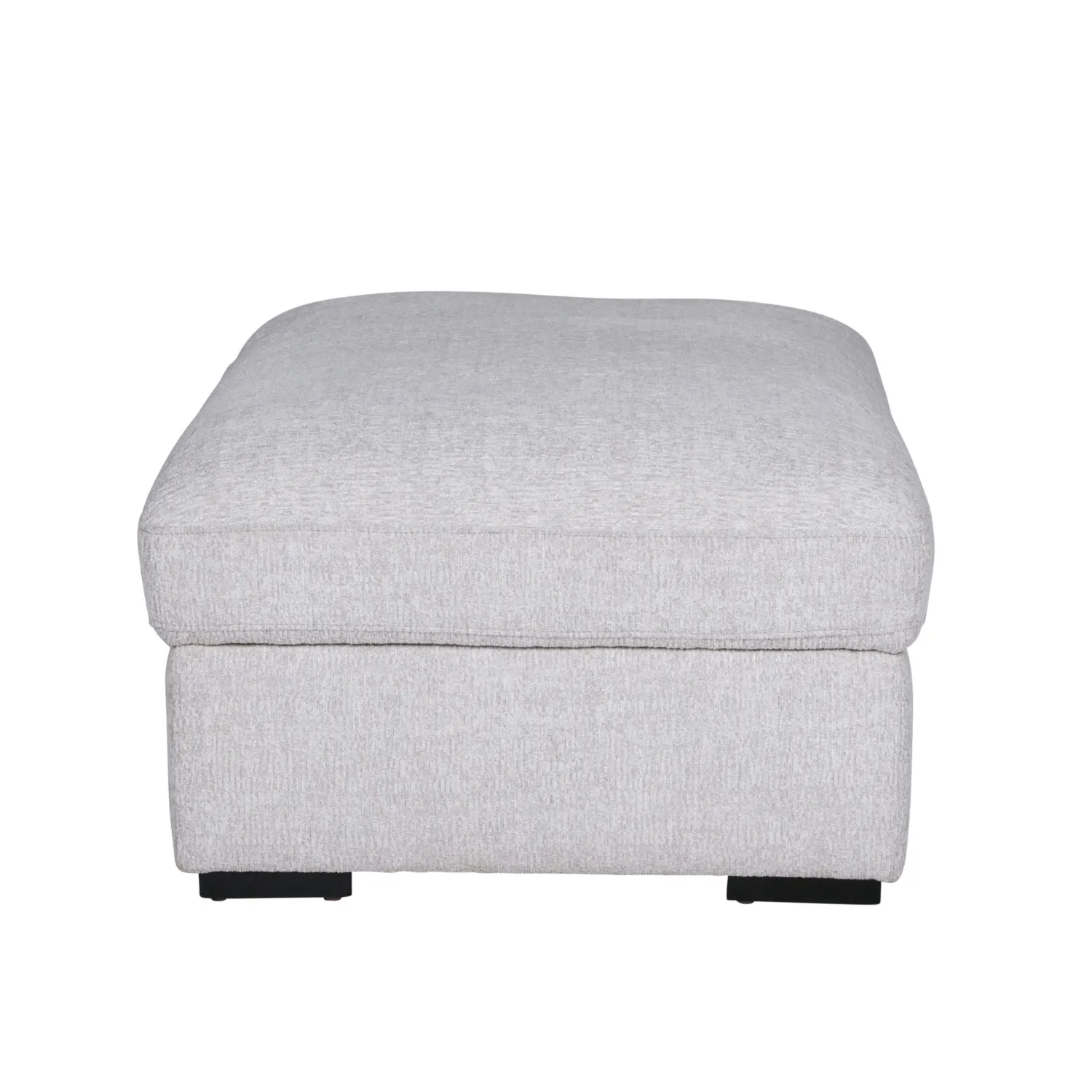 Humphrey Footstool with Storage Light Grey