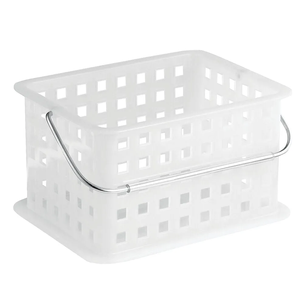 iDesign Spa Small Basket in Clear Frost