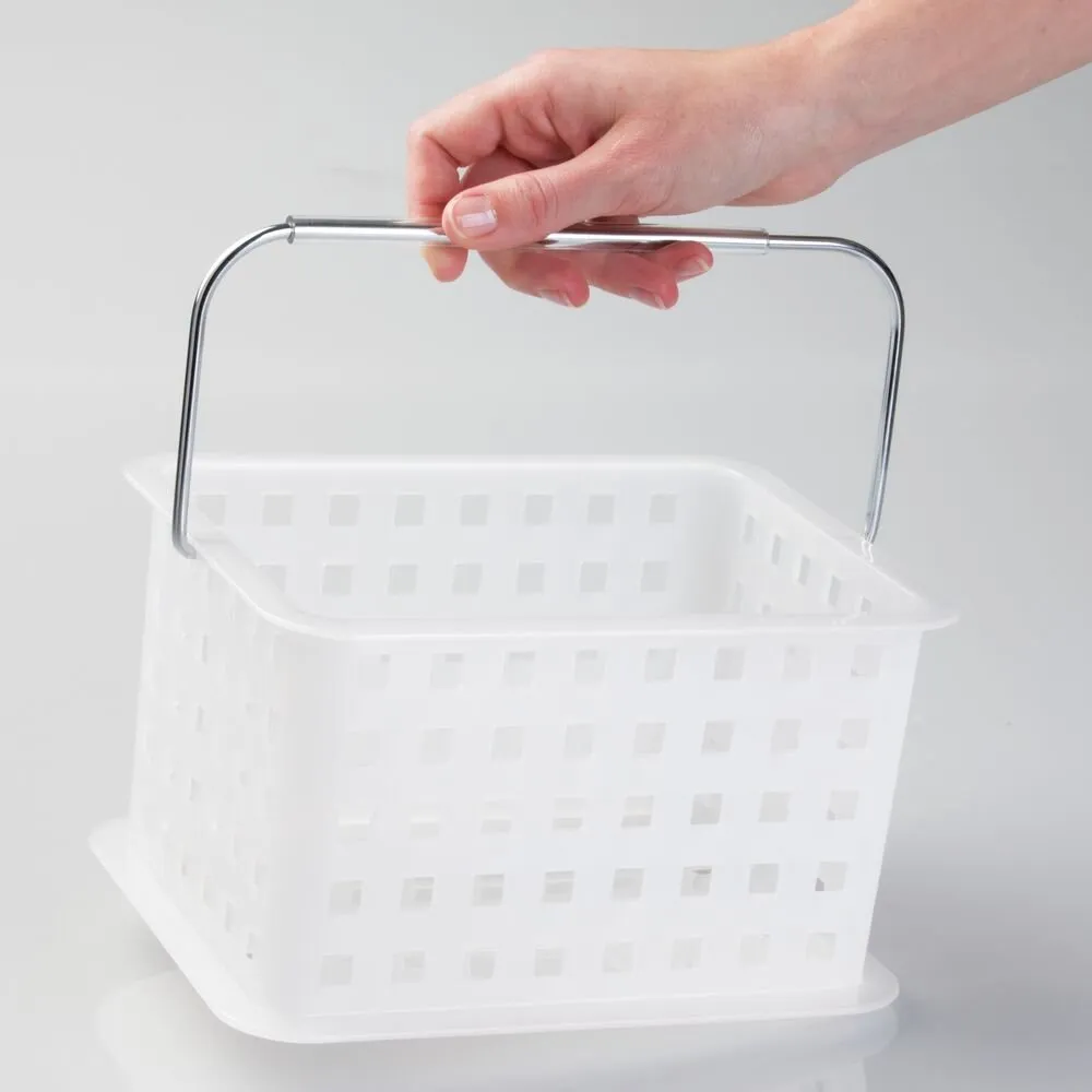iDesign Spa Small Basket in Clear Frost