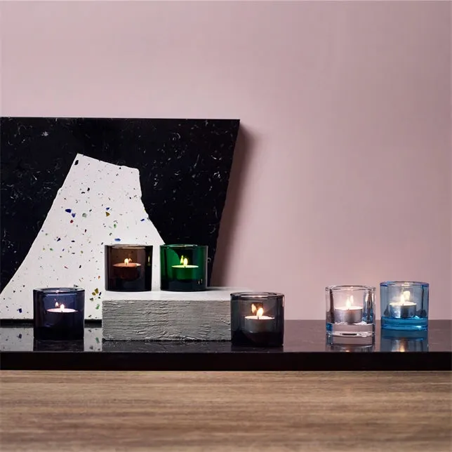 IITTALA | Glassware | KIVI Votives | Kivi Tealight Candle Holder 60mm - Rain