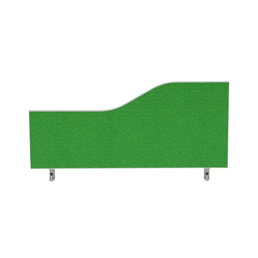 Impulse Plus 450mm High Wave Screen - MDF Material, 28mm Thick, Multiple Widths (600-1800mm), 3-Year Guarantee, Self-Assembly