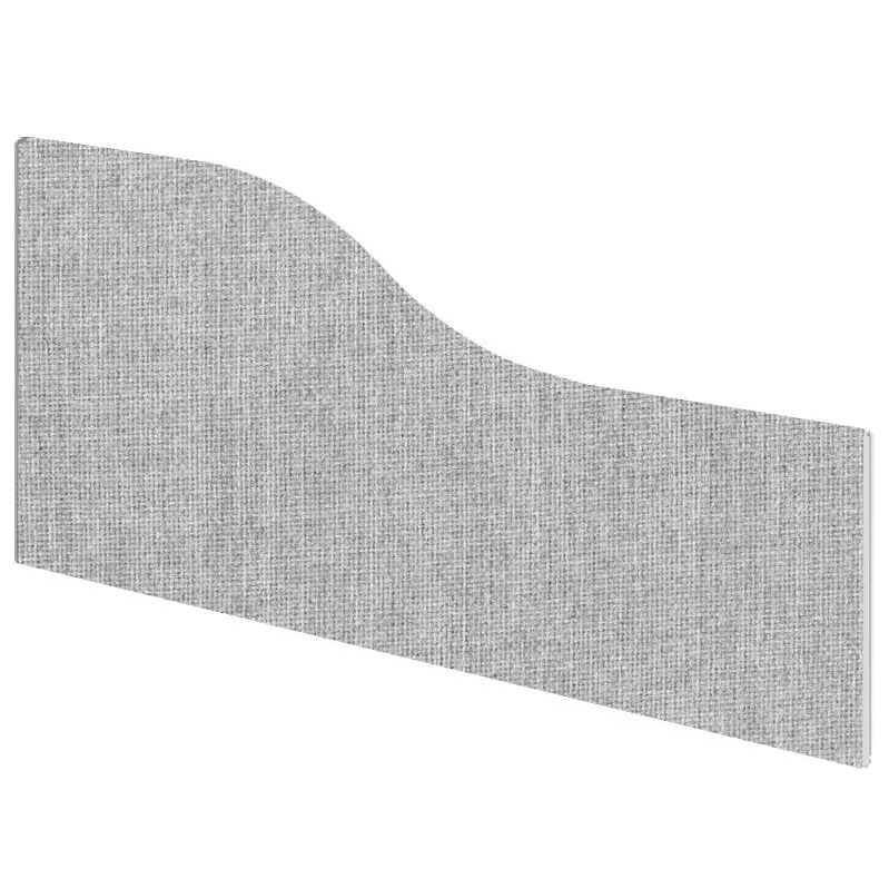 Impulse Plus 450mm High Wave Screen - MDF Material, 28mm Thick, Multiple Widths (600-1800mm), 3-Year Guarantee, Self-Assembly