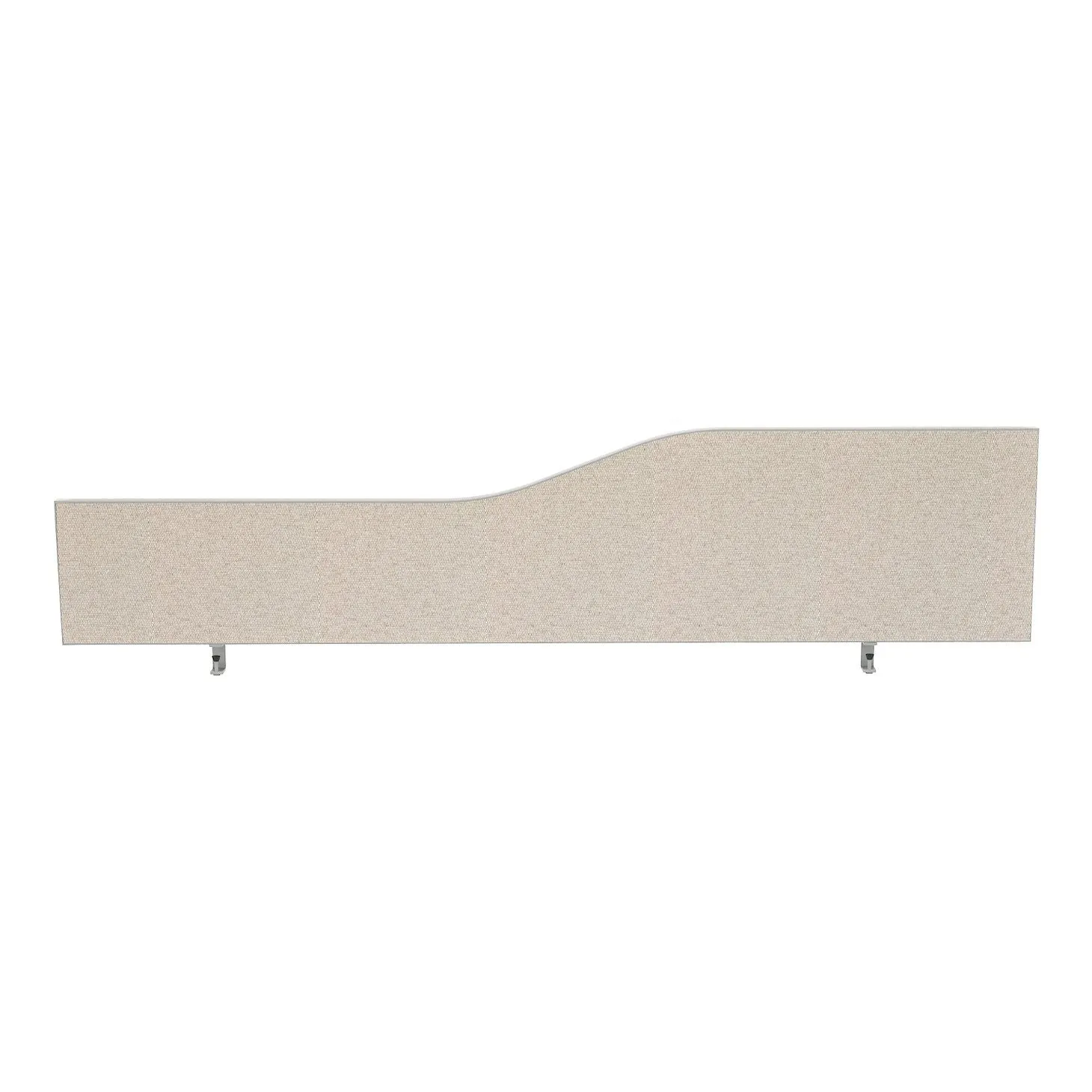 Impulse Plus 450mm High Wave Screen - MDF Material, 28mm Thick, Multiple Widths (600-1800mm), 3-Year Guarantee, Self-Assembly
