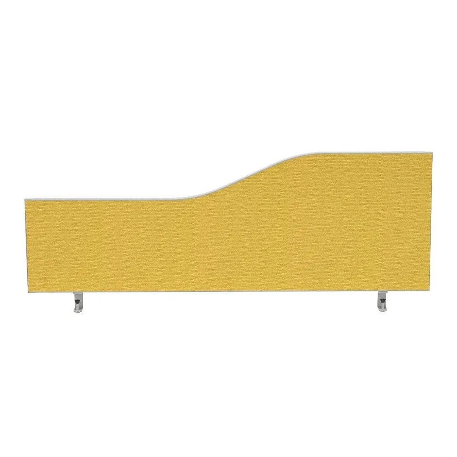 Impulse Plus 450mm High Wave Screen - MDF Material, 28mm Thick, Multiple Widths (600-1800mm), 3-Year Guarantee, Self-Assembly