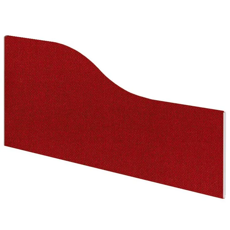 Impulse Plus 450mm High Wave Screen - MDF Material, 28mm Thick, Multiple Widths (600-1800mm), 3-Year Guarantee, Self-Assembly