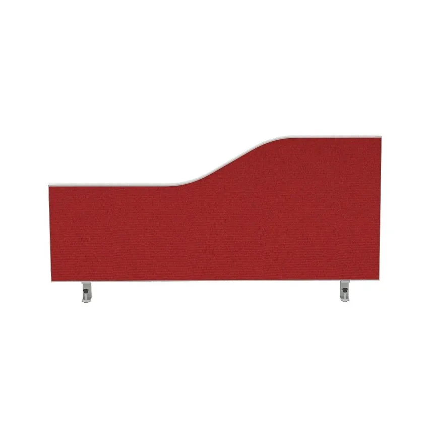 Impulse Plus 450mm High Wave Screen - MDF Material, 28mm Thick, Multiple Widths (600-1800mm), 3-Year Guarantee, Self-Assembly
