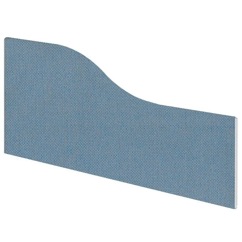 Impulse Plus 450mm High Wave Screen - MDF Material, 28mm Thick, Multiple Widths (600-1800mm), 3-Year Guarantee, Self-Assembly