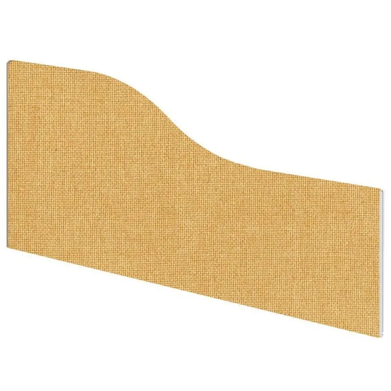 Impulse Plus 450mm High Wave Screen - MDF Material, 28mm Thick, Multiple Widths (600-1800mm), 3-Year Guarantee, Self-Assembly