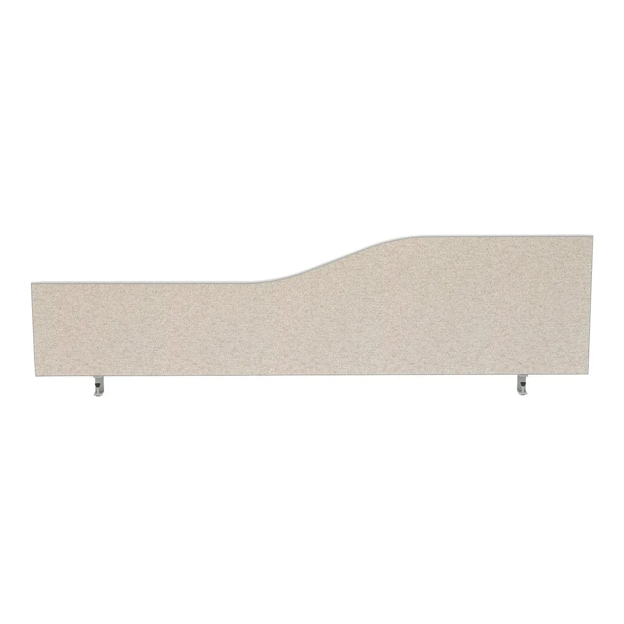 Impulse Plus 450mm High Wave Screen - MDF Material, 28mm Thick, Multiple Widths (600-1800mm), 3-Year Guarantee, Self-Assembly