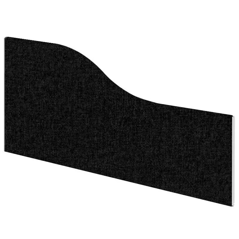 Impulse Plus 450mm High Wave Screen - MDF Material, 28mm Thick, Multiple Widths (600-1800mm), 3-Year Guarantee, Self-Assembly