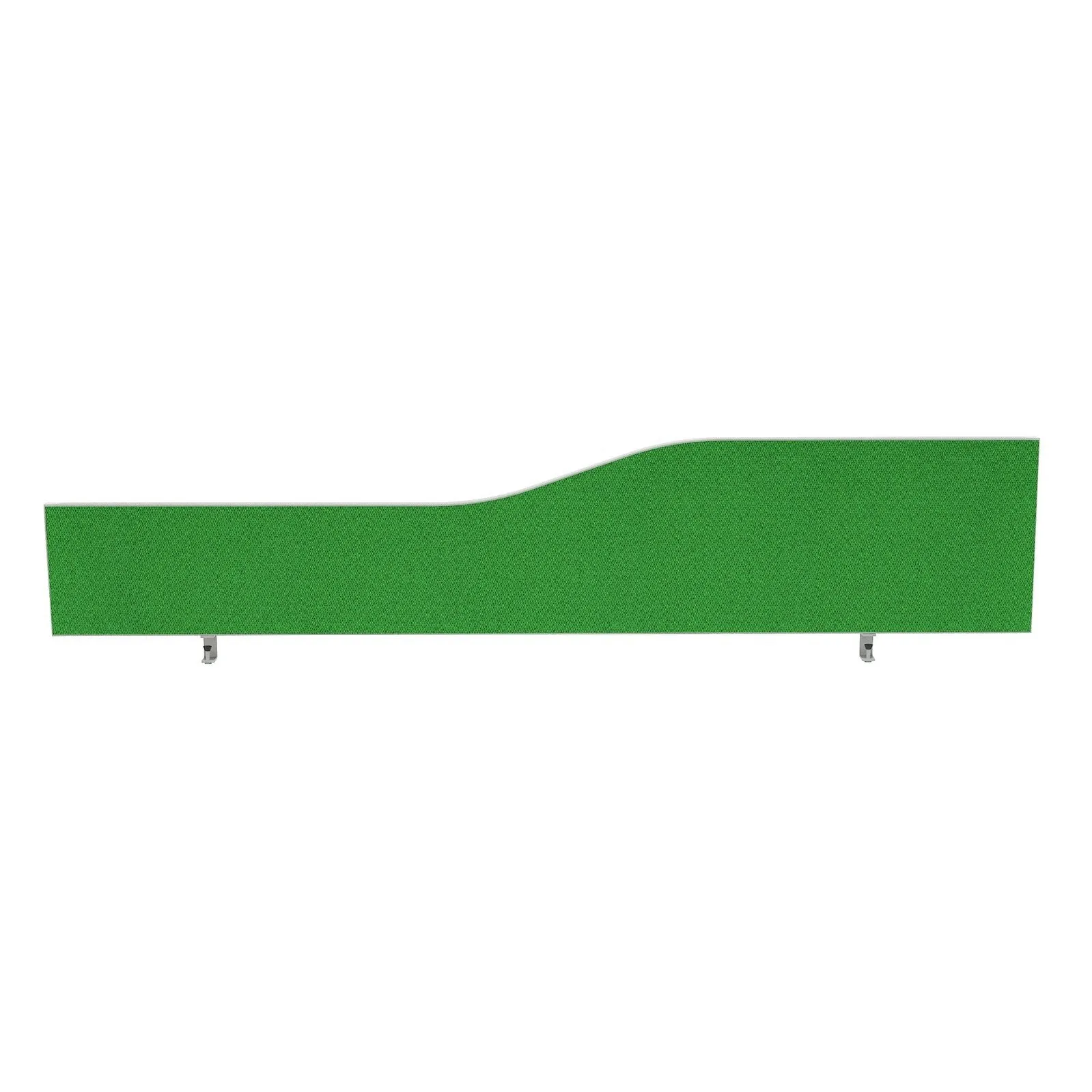 Impulse Plus 450mm High Wave Screen - MDF Material, 28mm Thick, Multiple Widths (600-1800mm), 3-Year Guarantee, Self-Assembly