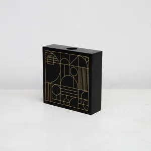 INGRID SMALL SQUARE CANDLEHOLDER