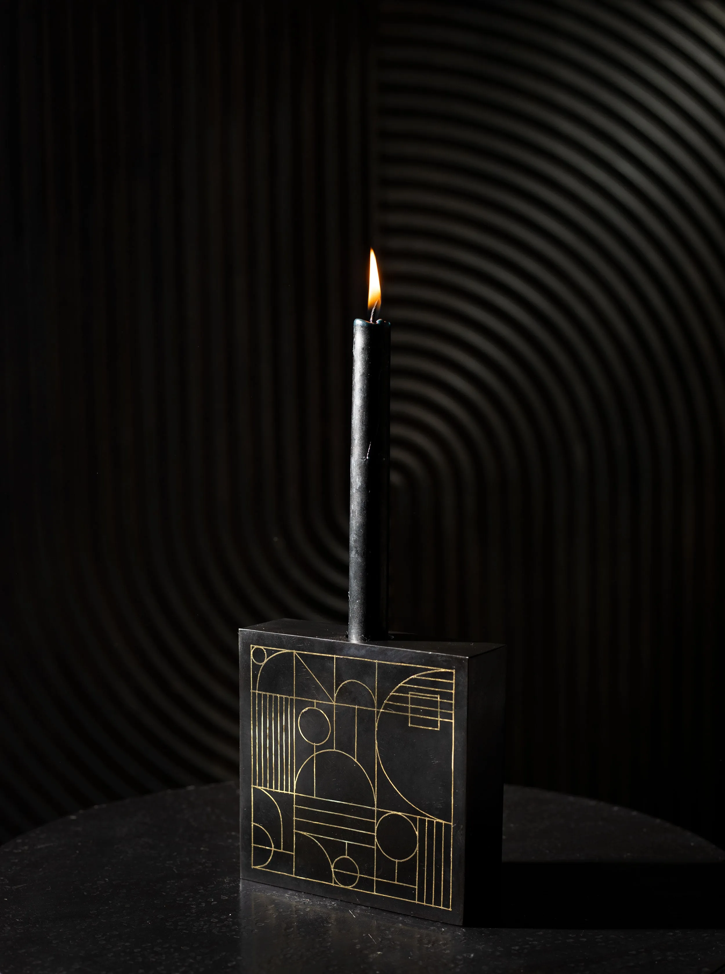 INGRID SMALL SQUARE CANDLEHOLDER