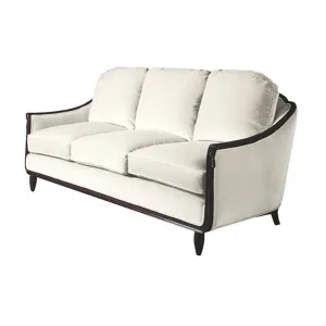 ITALIAN ART DECO PILLOWBACK SOFA