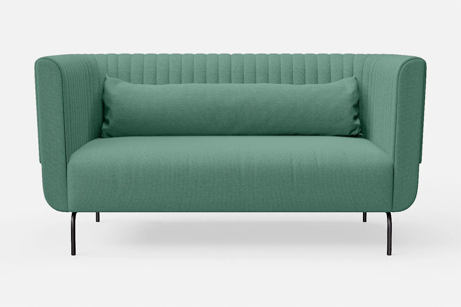 Jackson 2 Seater Sofa Mint Green Linen Fabric