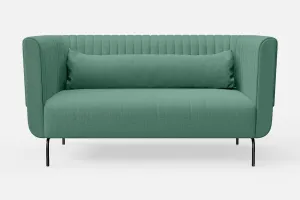 Jackson 2 Seater Sofa Mint Green Linen Fabric