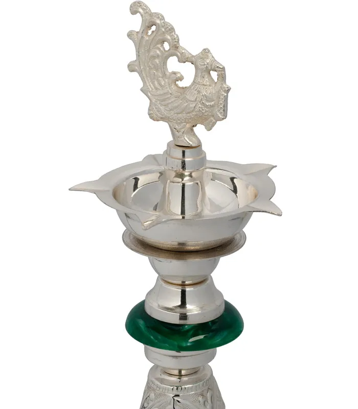 Jade Peacock Diya