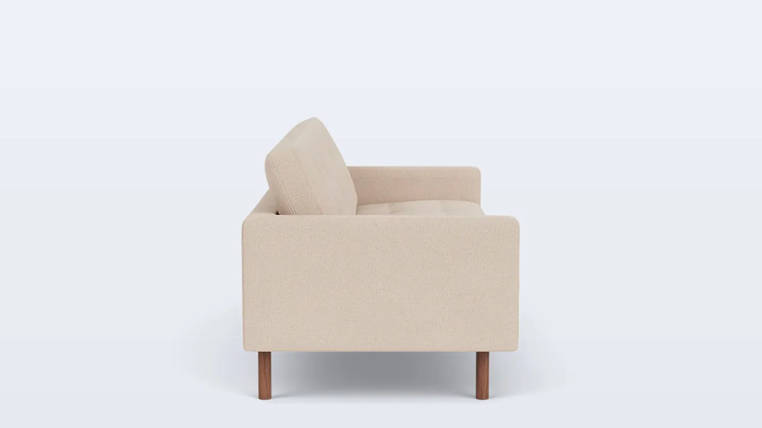 joan 83" sofa (tufted) - fabric