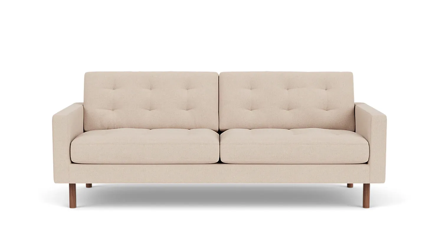 joan 83" sofa (tufted) - fabric