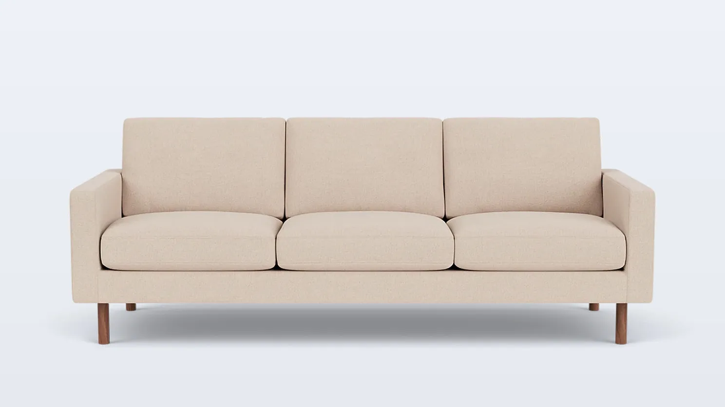 joan 87" sofa (plain) - fabric