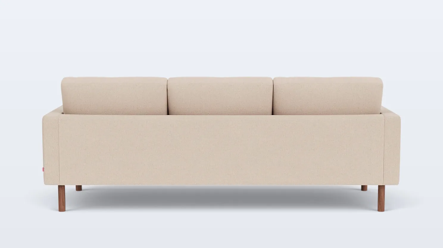 joan 87" sofa (plain) - fabric