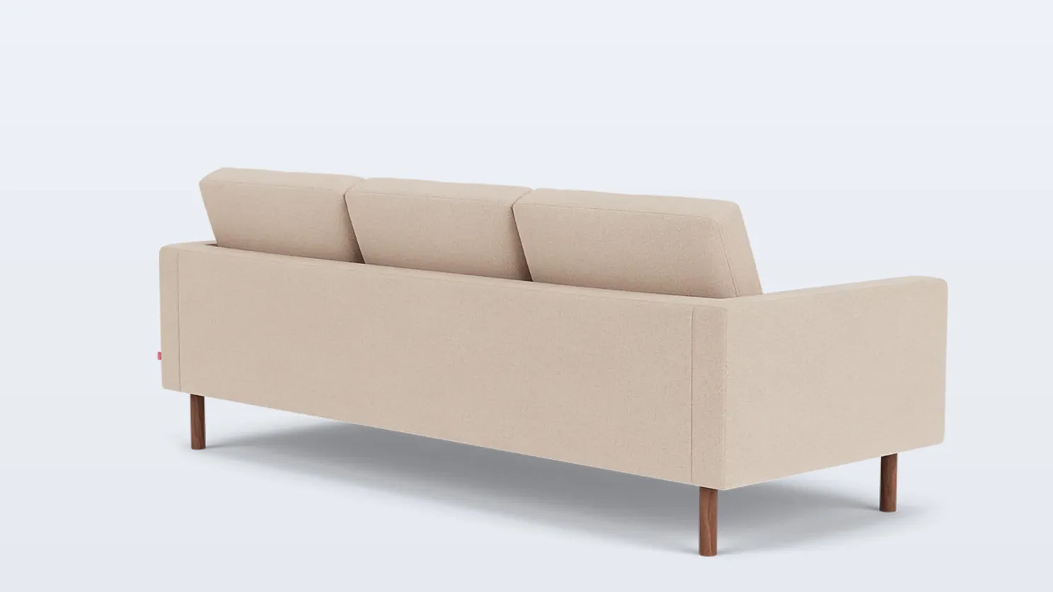 joan 87" sofa (plain) - fabric