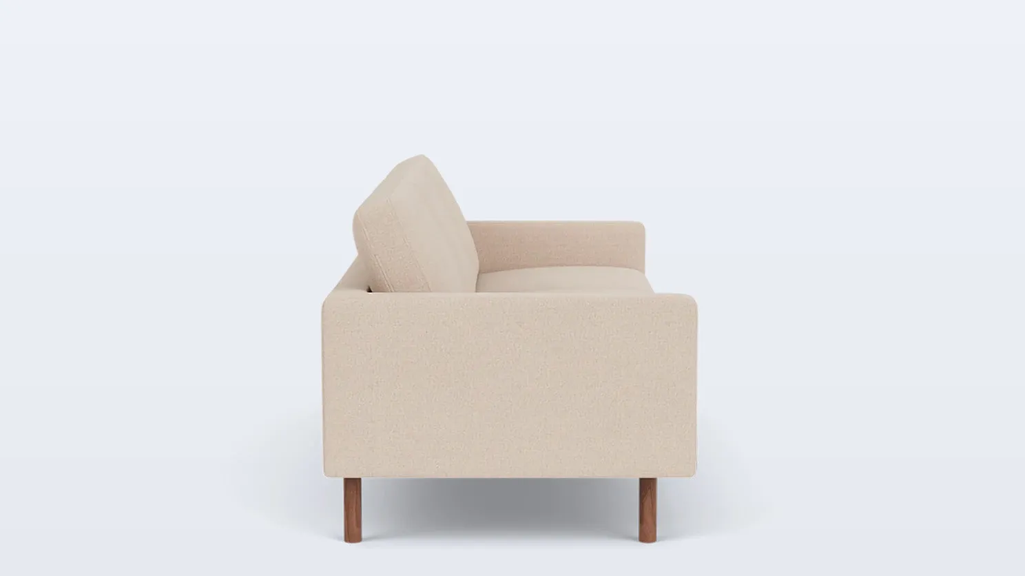 joan 87" sofa (plain) - fabric