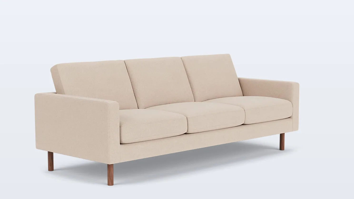 joan 87" sofa (plain) - fabric