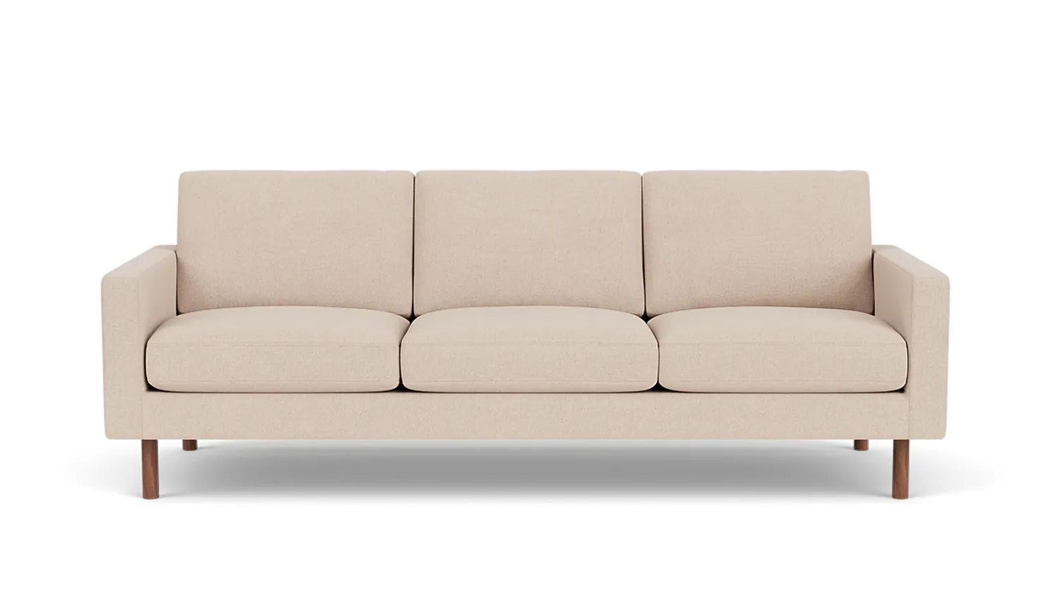 joan 87" sofa (plain) - fabric
