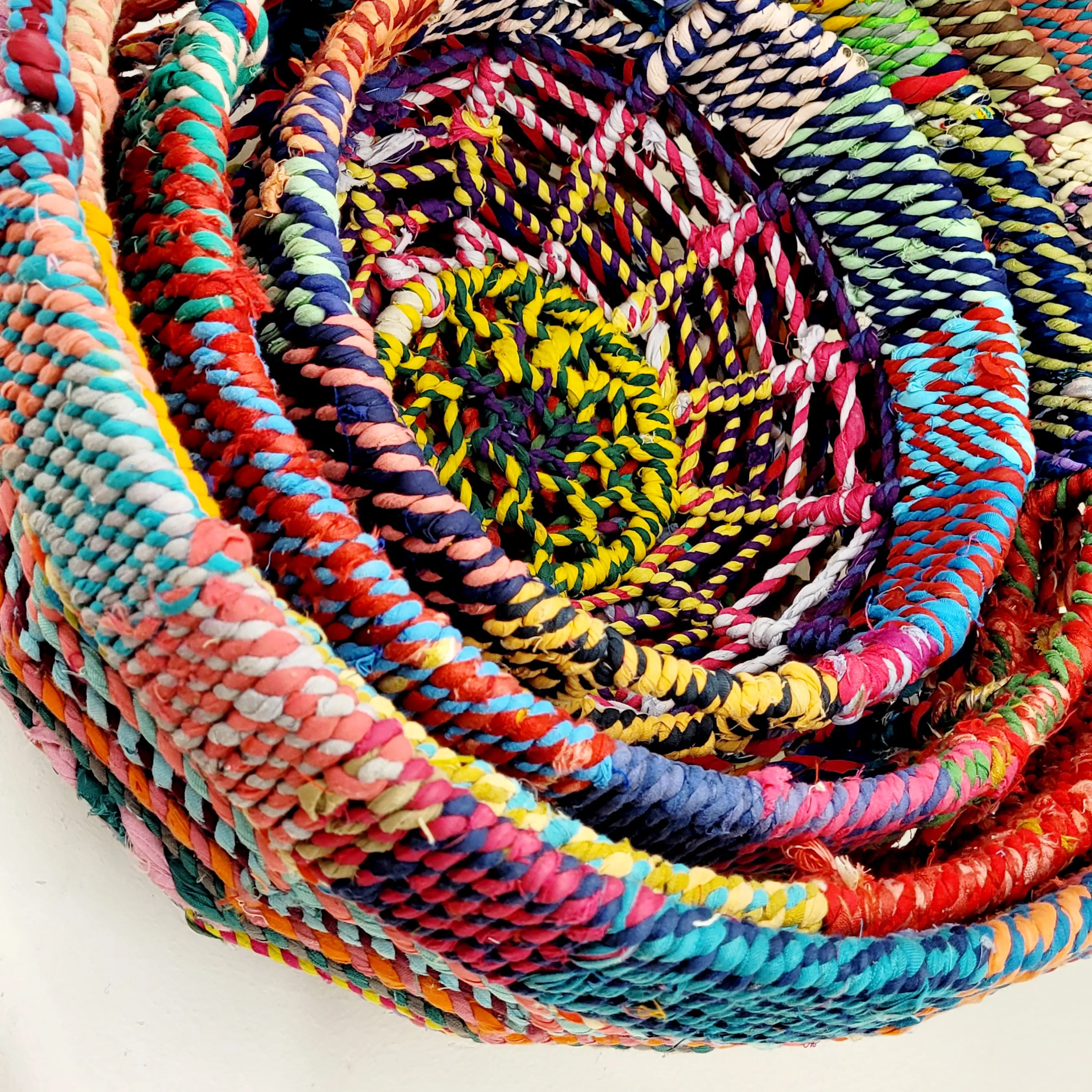 Jute Woven Baskets Round