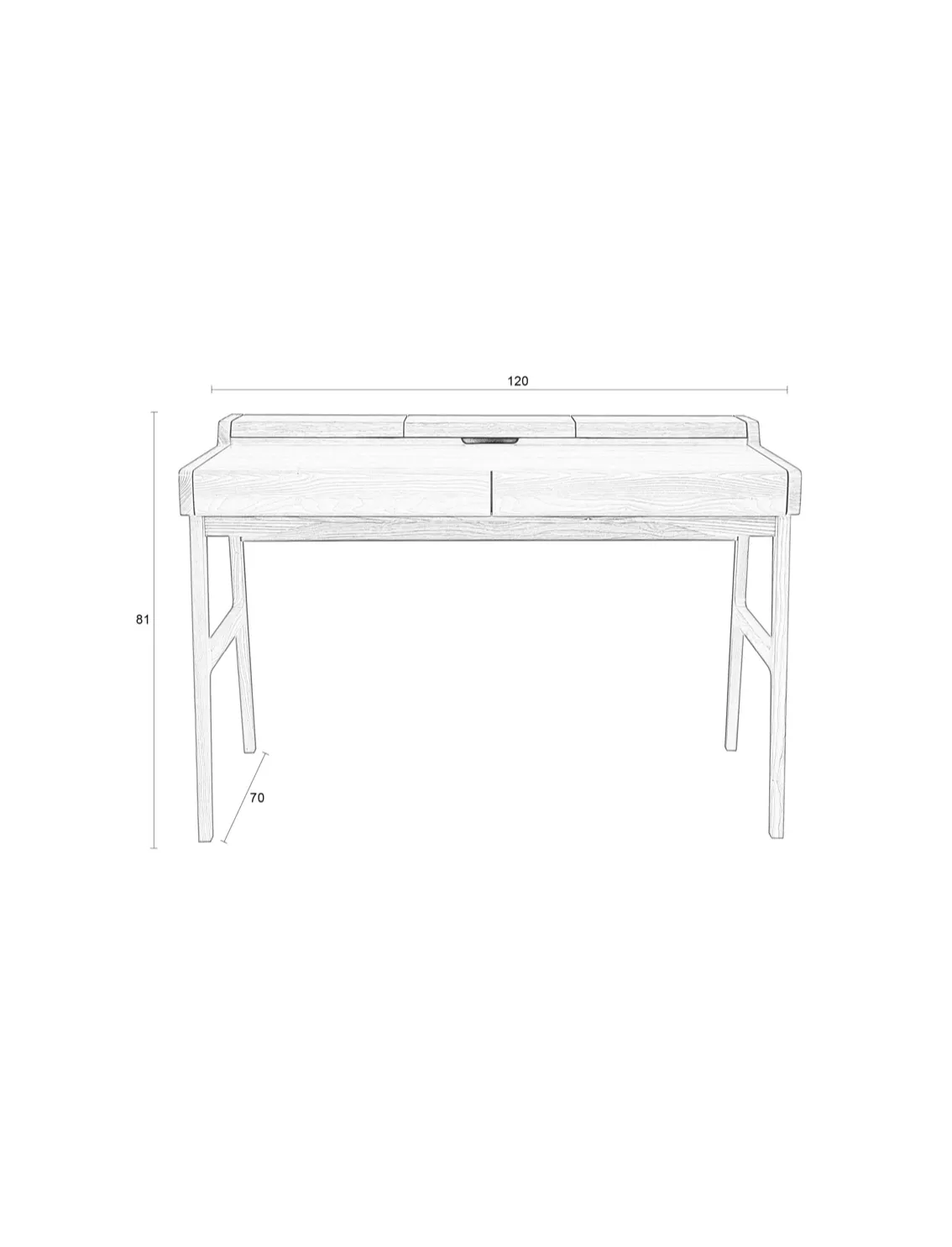 Kaat Desk Table