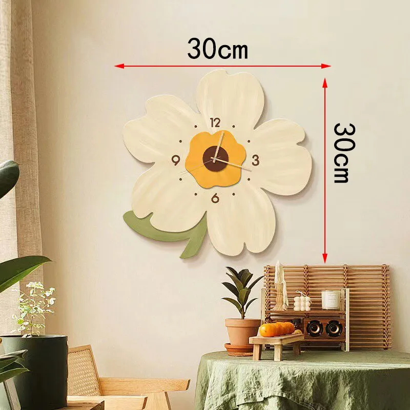Kawaii Flower Wall Clock