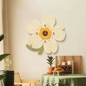 Kawaii Flower Wall Clock