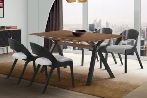 Laredo and Polly 5 Piece Rectangular Dining Set