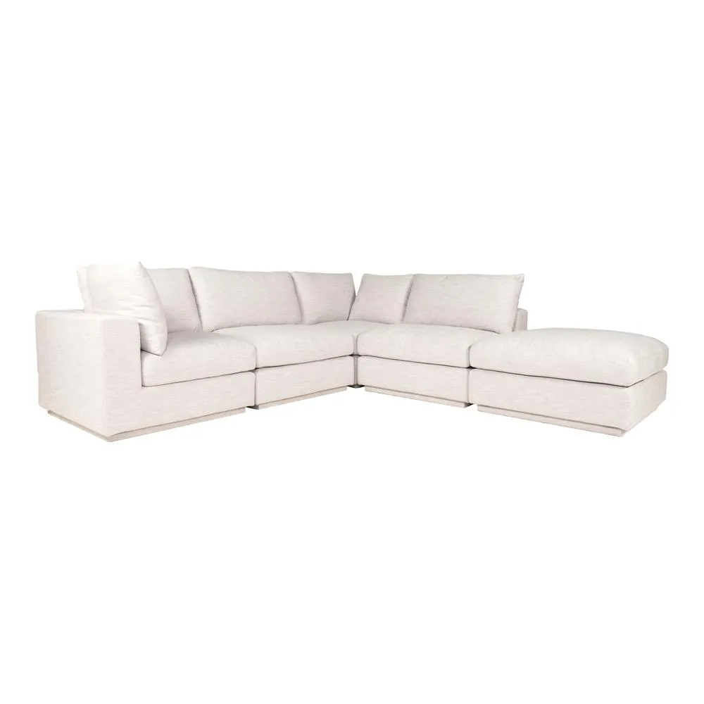 Large Italian Upholstery Modern Dream Modular Sectional Sofa