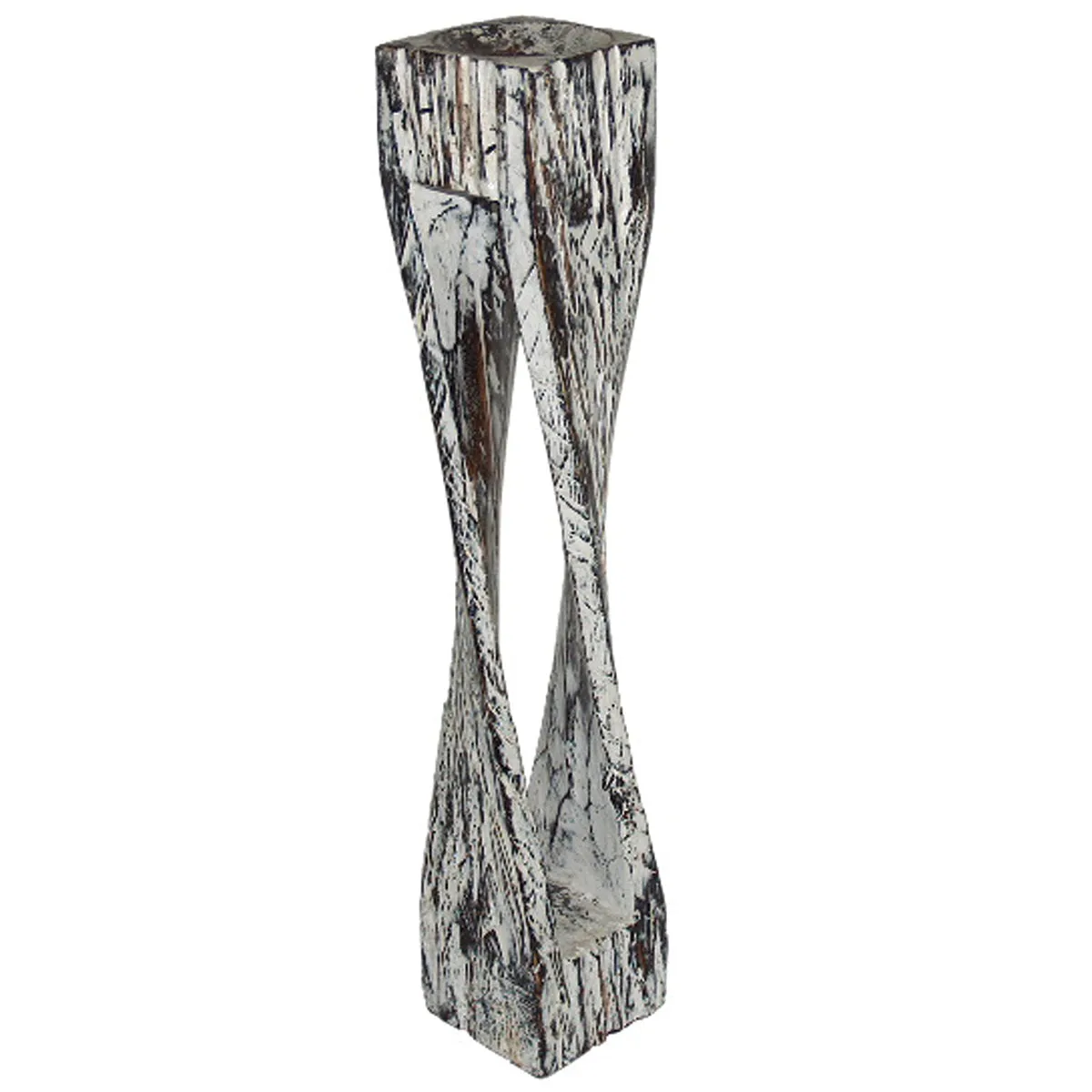 Large Twisted Candle Holder