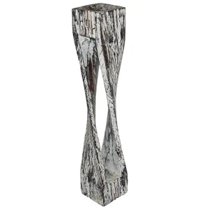 Large Twisted Candle Holder