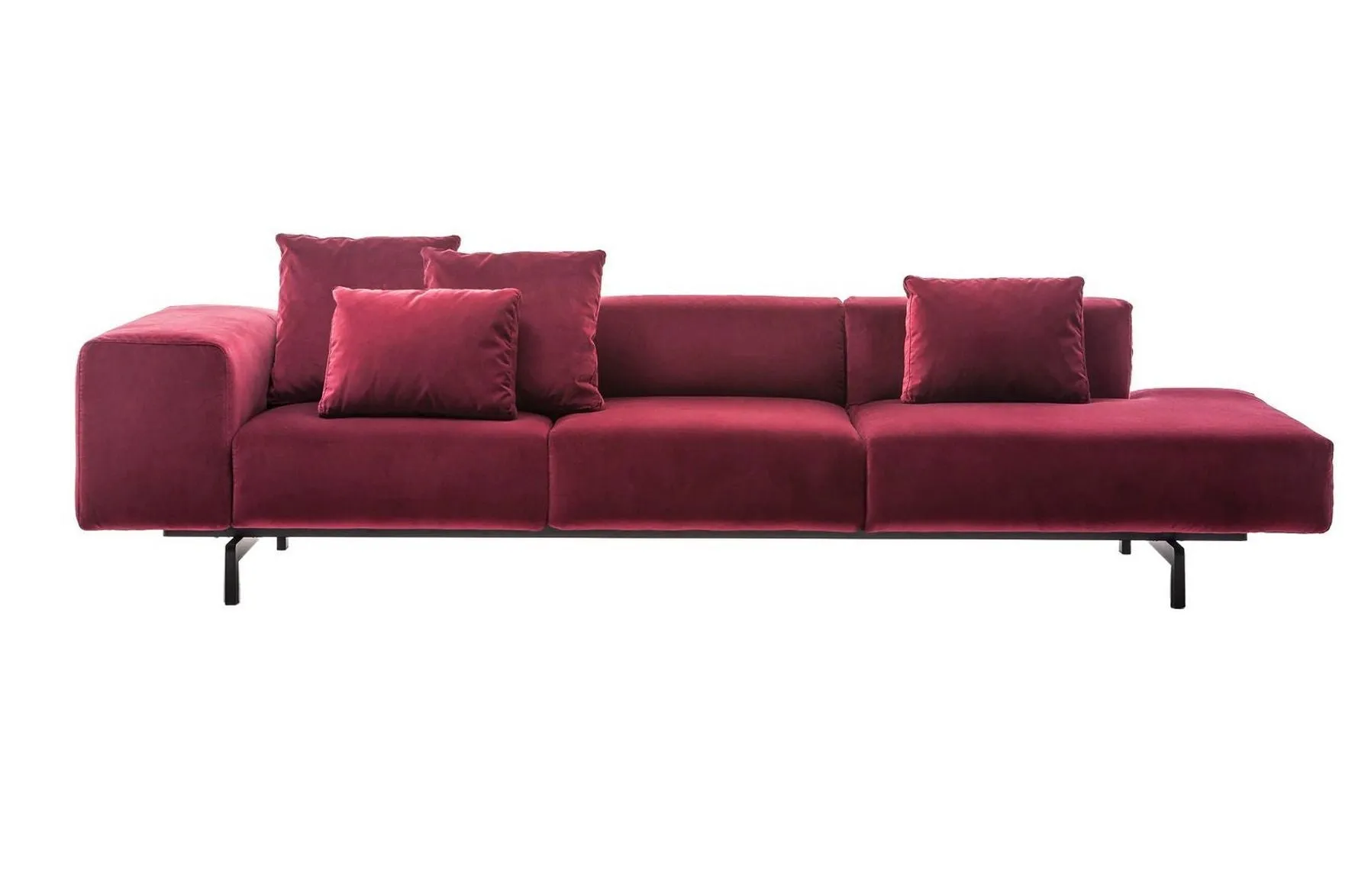 Largo Sofa with Right Ottoman