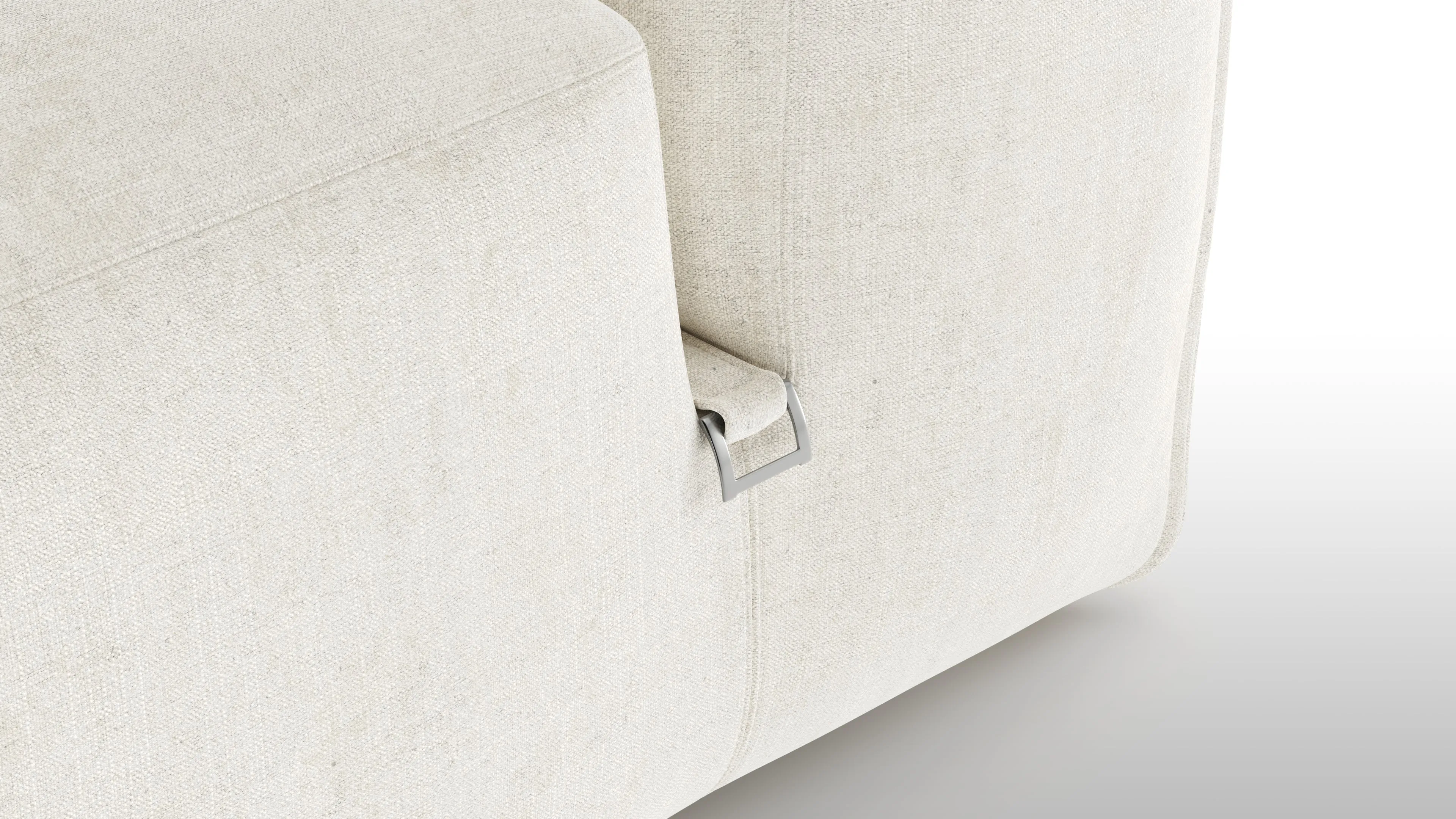 Le Mura - Le Mura Two Seater Sofa, Natural Linen