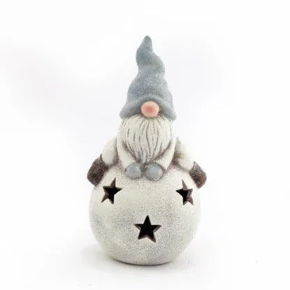 LED Light Up Ceramic Gonk Decoration