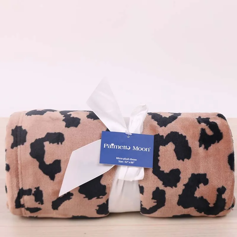 Leopard Print Blanket