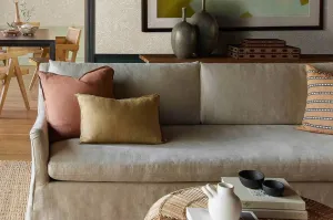 Lilly Contemporary Loose Washable Cover Sofa